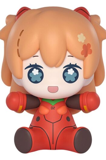 Neon Genesis Evangelion: Rebuild of Evangelion Huggy Good Smile Chibi Figure Asuka Shikinami Langley: Plugsuit Ver. 7 cm