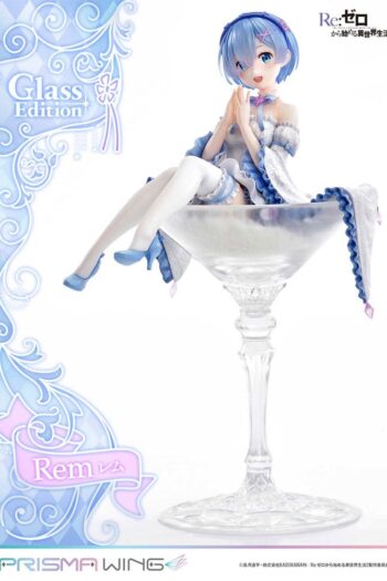 Re:Zero - Starting Life in Another World Prisma Wing PVC Statue 1/7 Rem Glass Edition 23 cm
