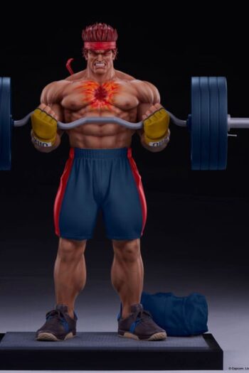 Street Fighter Premier Series Statue 1/4 Evil Ryu: Powerlifting 53 cm