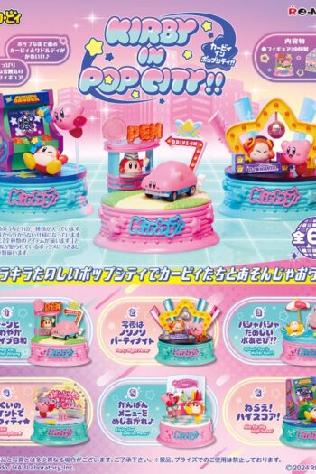 Kirby Mini Figures Kirby in Pop City Display (6)