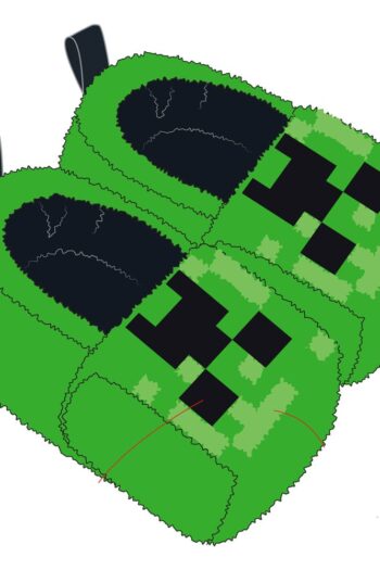 Minecraft Slippers S-M