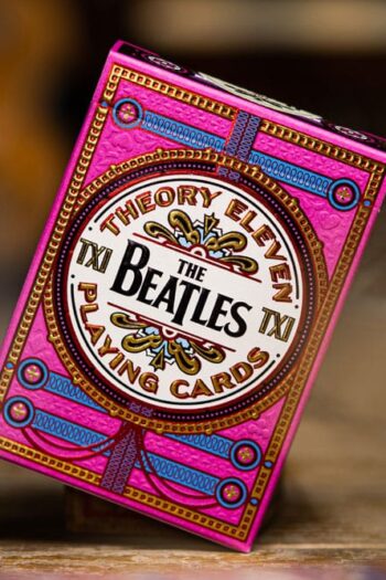 The Beatles Playing Cards Pink Version