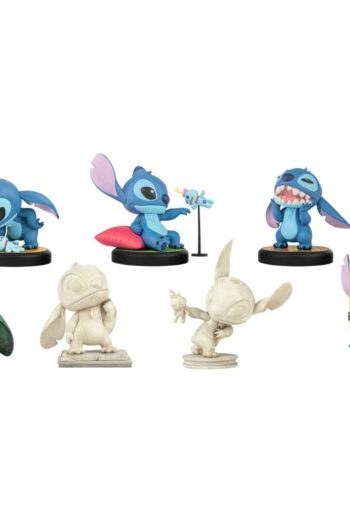 Lilo & Stitch Hero Box Art Gallery Series Mini Figures 8 cm Display (6)