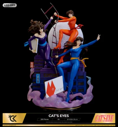 Cat's Eye Occhi di Gatto 1/6 Statue Diorama Hojo CK by Cartoon Kingdom - immagine 3