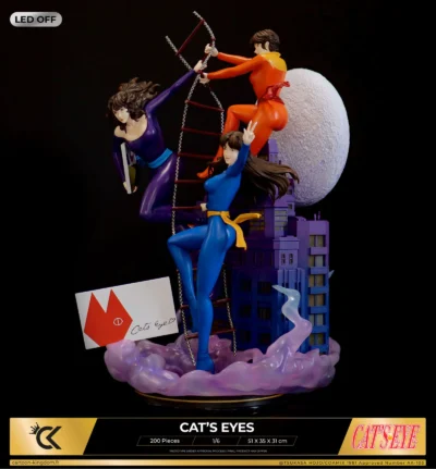 Cat's Eye Occhi di Gatto 1/6 Statue Diorama Hojo CK by Cartoon Kingdom - immagine 2