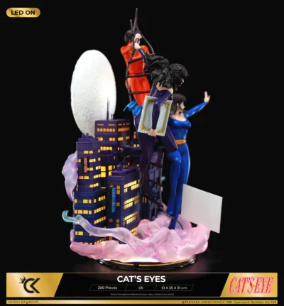 Cat's Eye Occhi di Gatto 1/6 Statue Diorama Hojo CK by Cartoon Kingdom - immagine 11