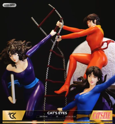Cat's Eye Occhi di Gatto 1/6 Statue Diorama Hojo CK by Cartoon Kingdom - immagine 6