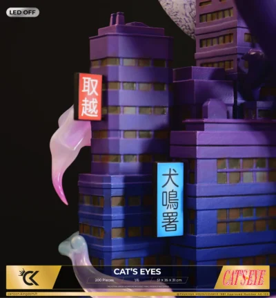 Cat's Eye Occhi di Gatto 1/6 Statue Diorama Hojo CK by Cartoon Kingdom - immagine 4
