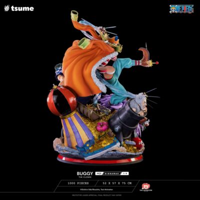 Buggy The Clown Hqs 1/4 Dioramax statua One Piece by Tsume - immagine 8