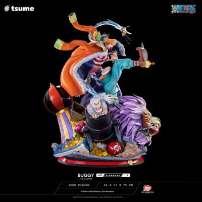 Buggy The Clown Hqs 1/4 Dioramax statua One Piece by Tsume - immagine 9