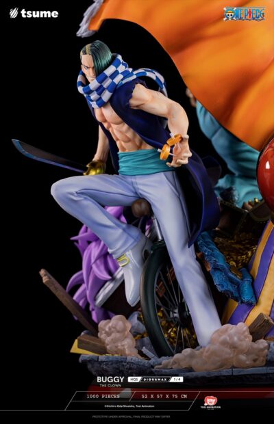 Buggy The Clown Hqs 1/4 Dioramax statua One Piece by Tsume - immagine 13