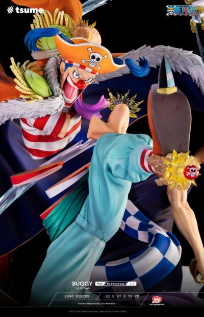 Buggy The Clown Hqs 1/4 Dioramax statua One Piece by Tsume - immagine 17