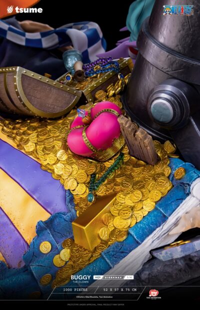 Buggy The Clown Hqs 1/4 Dioramax statua One Piece by Tsume - immagine 22