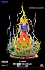 Son Goku Super Saiyan Statua 1/4 Hqs Dioramax Dragon ball Z by Tsume - immagine 3