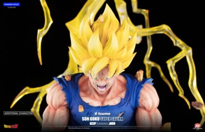 Son Goku Super Saiyan Statua 1/4 Hqs Dioramax Dragon ball Z by Tsume - immagine 5