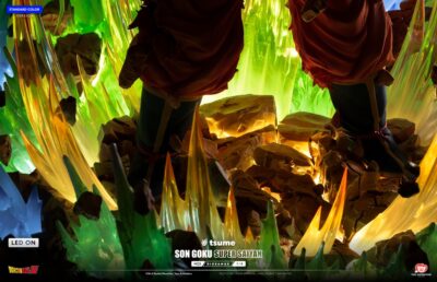 Son Goku Super Saiyan Statua 1/4 Hqs Dioramax Dragon ball Z by Tsume - immagine 6