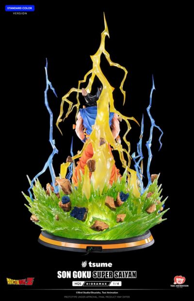 Son Goku Super Saiyan Statua 1/4 Hqs Dioramax Dragon ball Z by Tsume - immagine 7