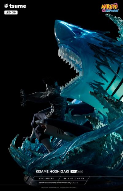 Kisame Hoshigaki Hqs 1/8 statue Naruto by Tsume - immagine 19