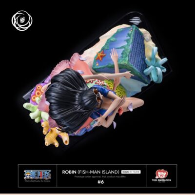 Robin Fish-man Island Ikigai 1/6 statua One Piece by Tsume - immagine 9