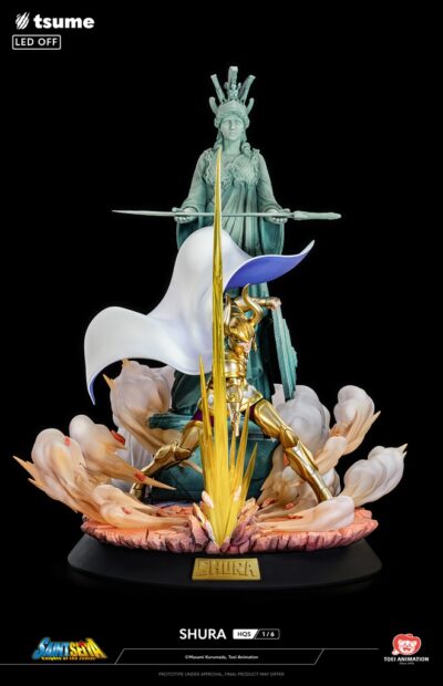 Shura Capricorn Saint Seiya statua Athena 1/6 Hqs by Tsume - immagine 14
