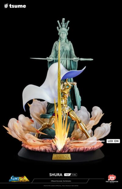 Shura Capricorn Saint Seiya statua Athena 1/6 Hqs by Tsume - immagine 15