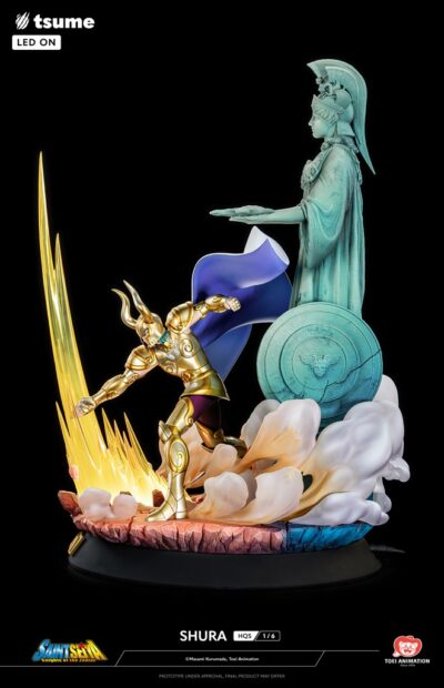 Shura Capricorn Saint Seiya statua Athena 1/6 Hqs by Tsume - immagine 19