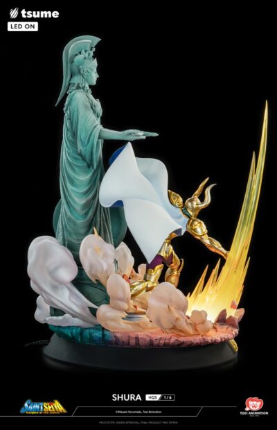 Shura Capricorn Saint Seiya statua Athena 1/6 Hqs by Tsume - immagine 23