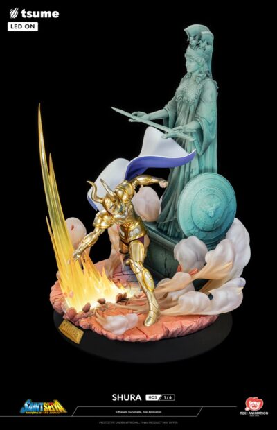 Shura Capricorn Saint Seiya statua Athena 1/6 Hqs by Tsume - immagine 6