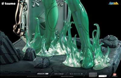 Sirio Shiryu Saint Seiya 1/4 Hqs + Statue by Tsume - immagine 9