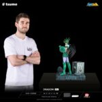 Sirio Shiryu Saint Seiya 1/4 Hqs + Statue by Tsume - immagine 11