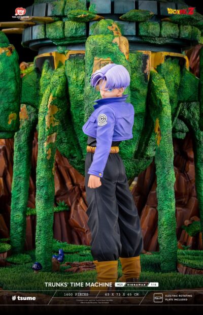 Trunks Time Machine Dioramax 1/6 Statua Hqs Dragon ball Z by Tsume - immagine 11