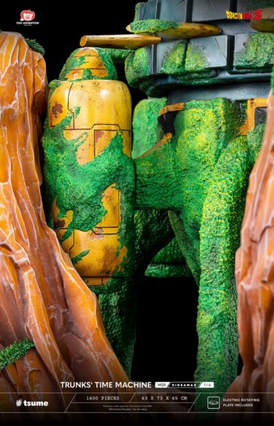 Trunks Time Machine Dioramax 1/6 Statua Hqs Dragon ball Z by Tsume - immagine 12