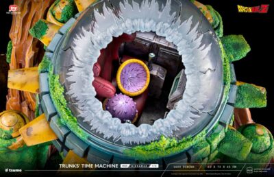 Trunks Time Machine Dioramax 1/6 Statua Hqs Dragon ball Z by Tsume - immagine 14