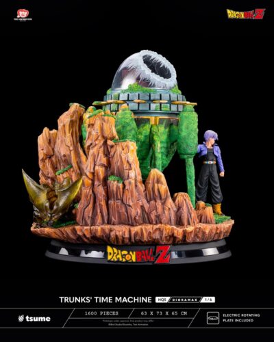 Trunks Time Machine Dioramax 1/6 Statua Hqs Dragon ball Z by Tsume - immagine 4