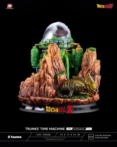 Trunks Time Machine Dioramax 1/6 Statua Hqs Dragon ball Z by Tsume - immagine 6