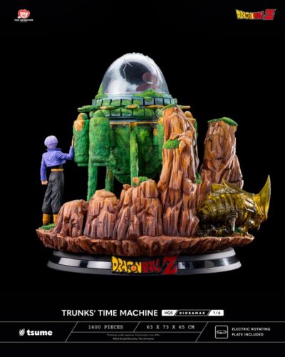 Trunks Time Machine Dioramax 1/6 Statua Hqs Dragon ball Z by Tsume - immagine 7