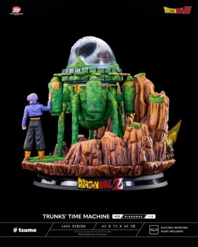 Trunks Time Machine Dioramax 1/6 Statua Hqs Dragon ball Z by Tsume - immagine 9