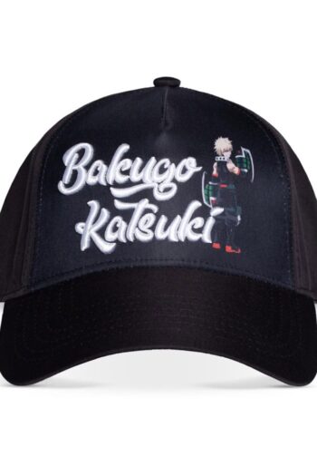 My Hero Academia Curved Bill Cap Katsuki Bakugo 3D Logo