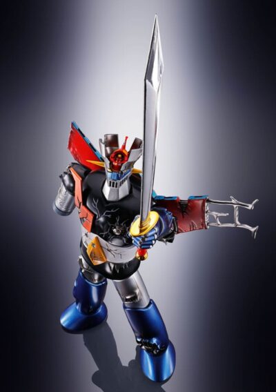 Mazinger Z Kakumei Shinka Damage Great Mazinger Soul of Chogokin Diecast Action Figure GX-105D Great Ver. 17 cm by Bandai - immagine 7