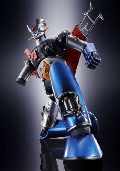Mazinger Z Kakumei Shinka Damage Great Mazinger Soul of Chogokin Diecast Action Figure GX-105D Great Ver. 17 cm by Bandai - immagine 4