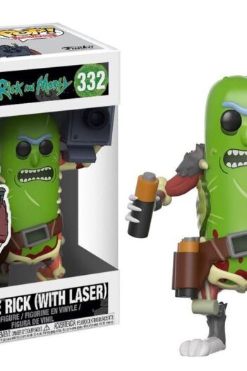 Rick and Morty POP! Animation Vinyl Figure Pickle Rick with Laser 9 cm