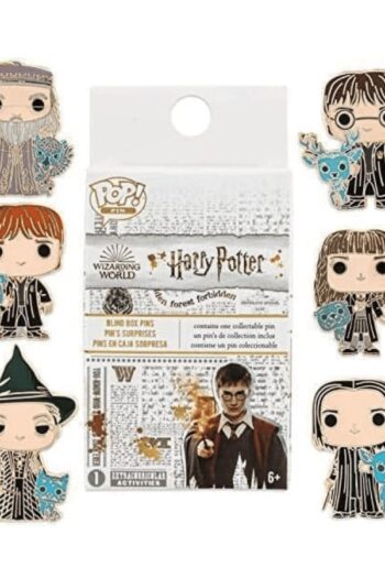 Harry Potter Loungefly Enamel Pins Stained Glass Display (12)