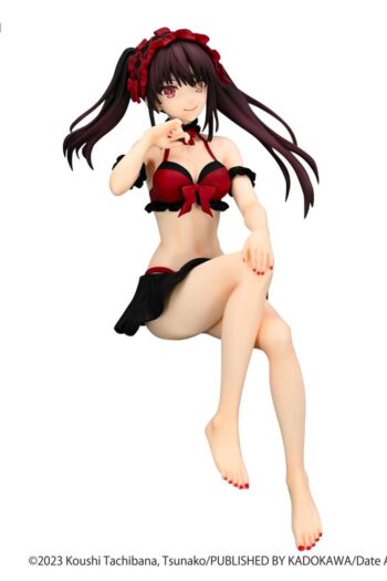 Date A Live Noodle Stopper PVC Statue Kurumi Tokisaki Swimsuit Ver. 15 cm