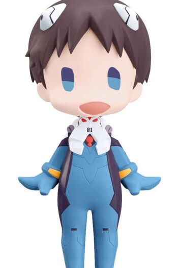 Rebuild of Evangelion HELLO! GOOD SMILE Action Figure Shinji Ikari 10 cm