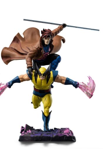 Marvel Deluxe Art Scale Statue 1/10 X-Men´97 Gambit & Wolverine 29 cm
