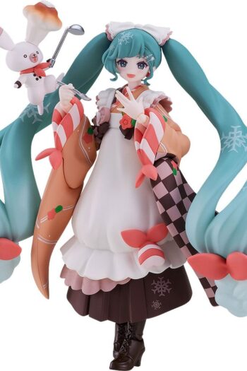 Character Vocal Series 01: Hatsune Miku Figma Action Figure Snow Miku: Winter Delicacy Ver. 14 cm
