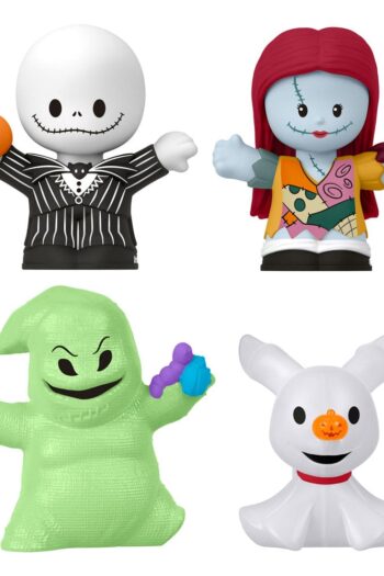 The Nightmare Before Christmas Fisher-Price Little People Collector Mini Figures 4-Pack 7 cm