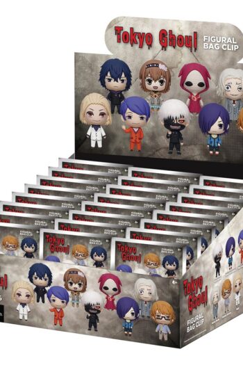 Tokyo Ghoul 3D PVC Bag Clips Series 2 Display (24)