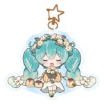 Hatsune Miku Acrylic Keychain Kawaii Autumn Time