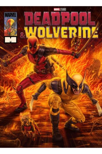 Marvel Art Print Deadpool & Wolverine 46 x 61 cm - unframed